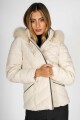 Campera Drip Blanco