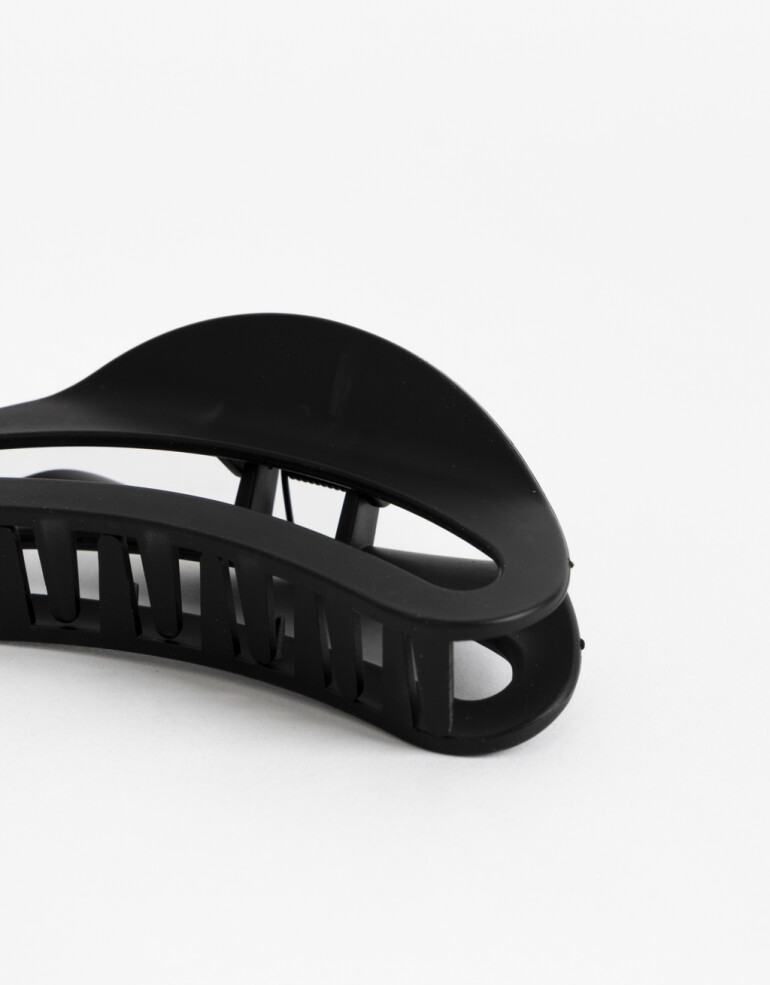 Broche Acrilico Broche Acrílico Calado - Negro