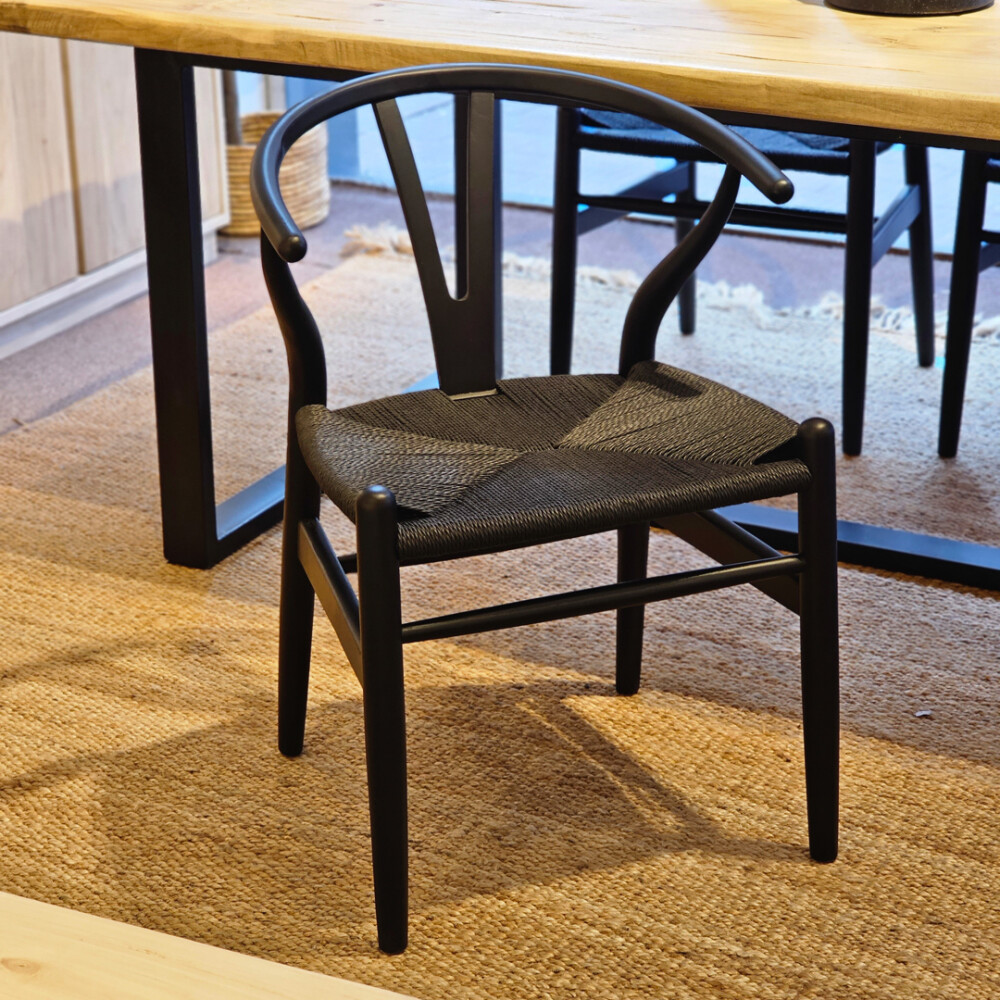 Sillas Wishbone BLACK Sillas Wishbone BLACK
