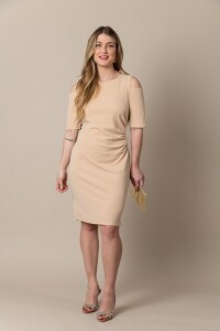 VESTIDO TAMARA Dorado