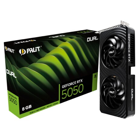 Tarjeta Palit Geforce RTX5050 Dual 8GB GDDR6 001