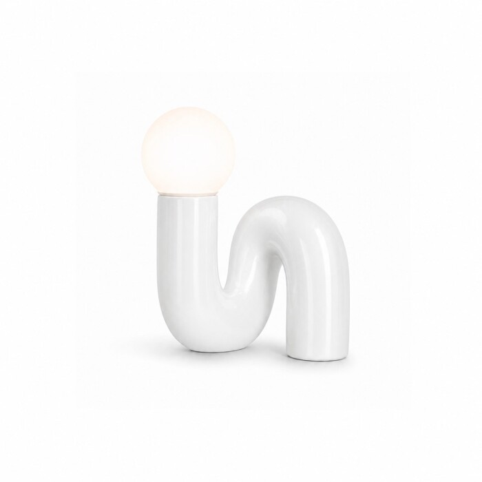 Luminaria de Mesa Frida White