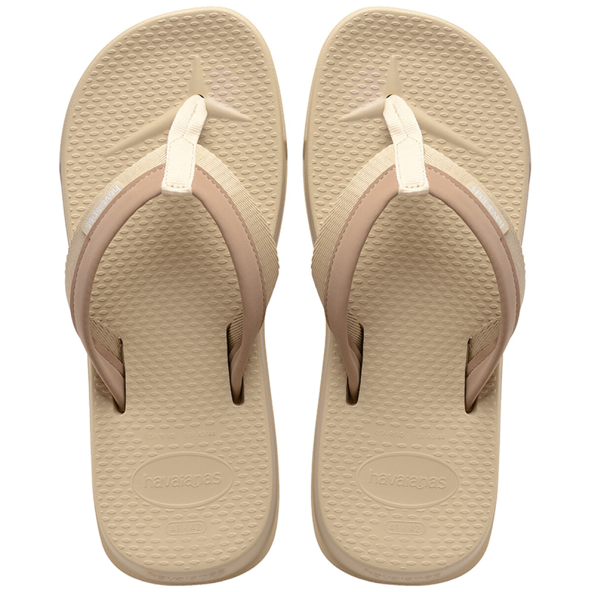 Ojotas Havaianas Track Plus Flip Flops - Beige 