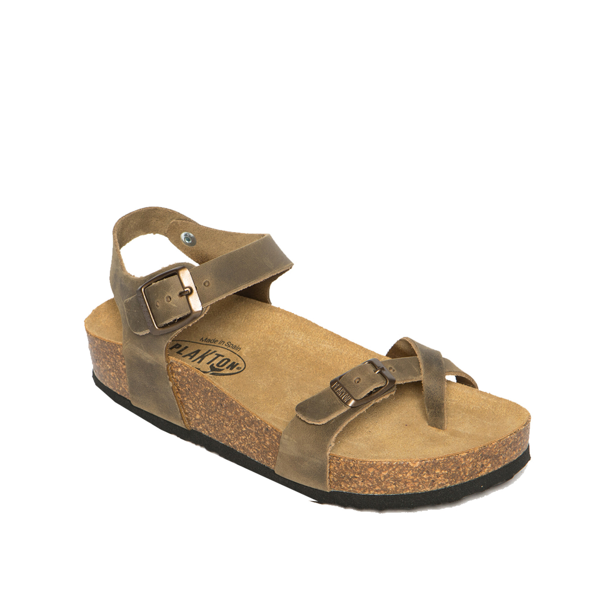 Sandalias kaki sales