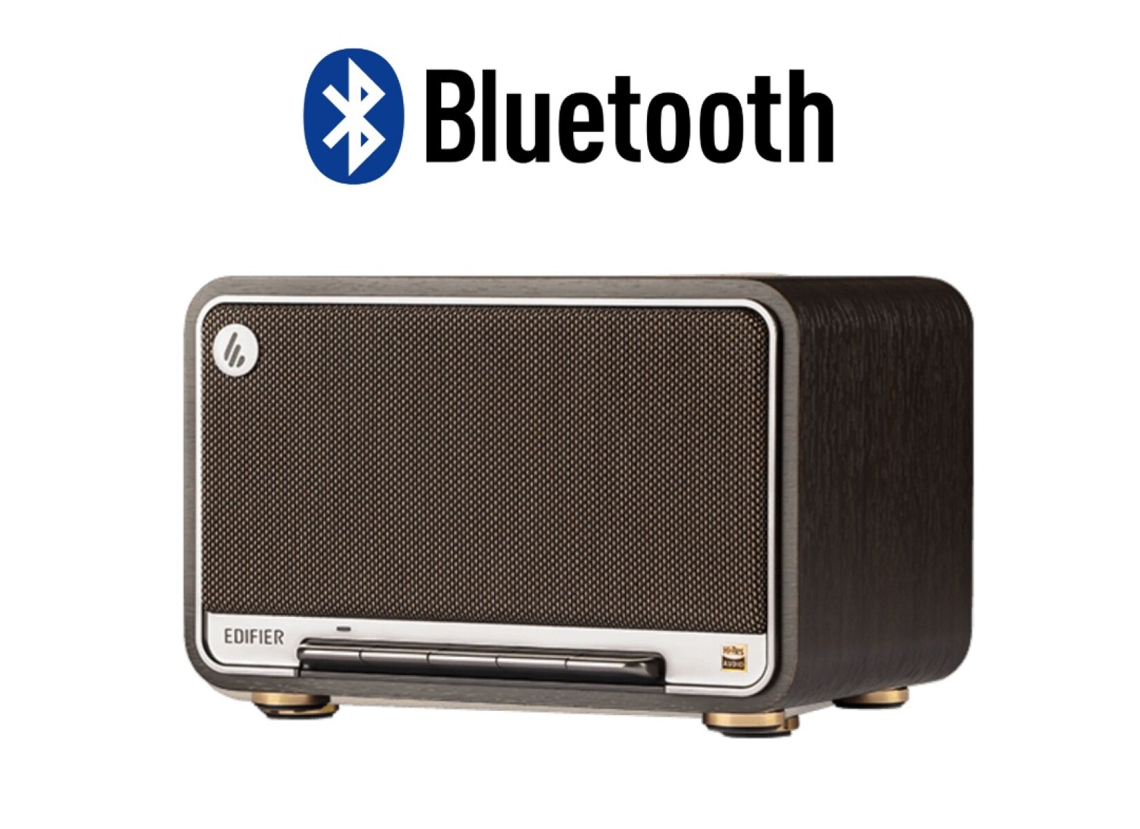 Parlante Portátil Edffier D32 Retro Madera Bluetooth 