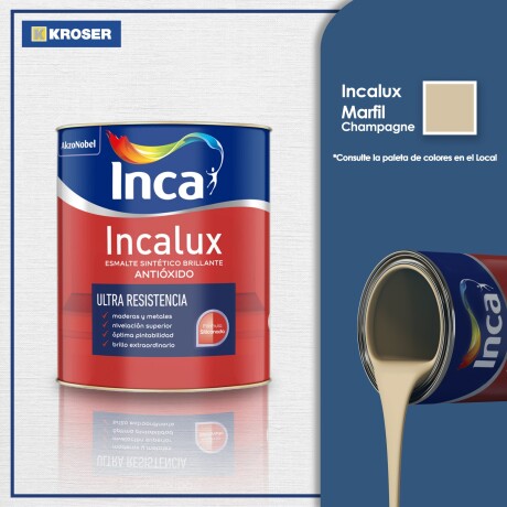 INCALUX MARFIL CHAMPAGNE 1L INCA ++ N/a