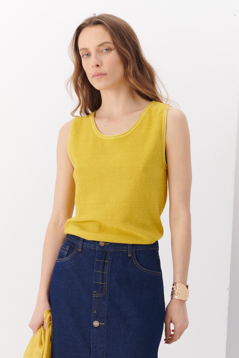 TOP TEJIDO LINO MAIZ