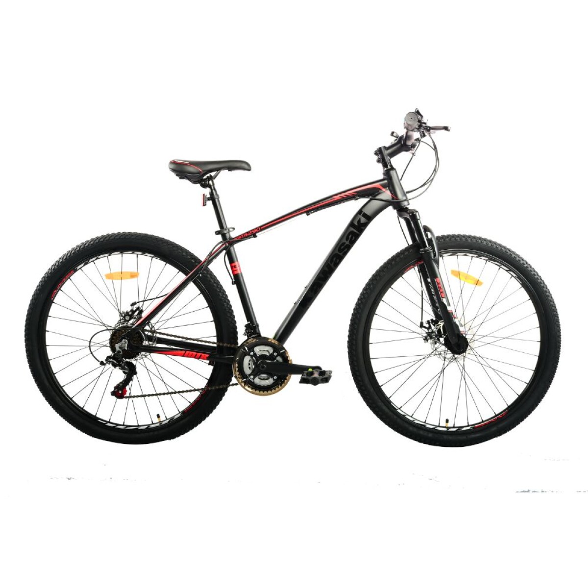 Bicicleta Kawasaki Fortis Rodado 29 Negro/Rojo 