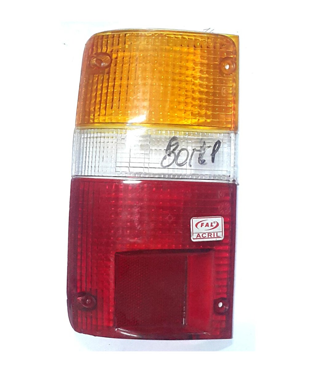 PLASTICO ACRILICO MICA FAROL - TOYOTA HILUX 90-96 TRASERO IZQ.TAIWAN - 