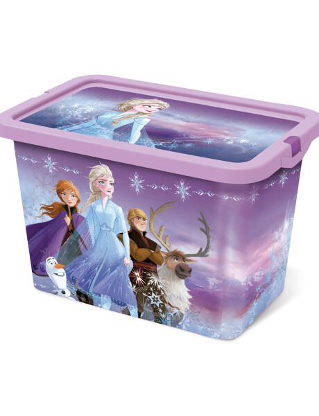 Caja organizadora infantil con tapa Plasútil 7 litros Frozen