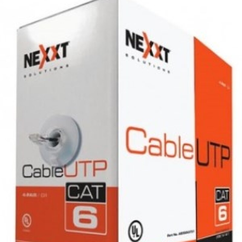 Nexxt Enterprise Cat6 U/UTP Cable 4P 23AWG CM 305m GR Nexxt Enterprise Cat6 U/UTP Cable 4P 23AWG CM 305m GR