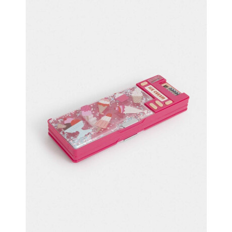 Cartuchera Retro Fucsia Medio