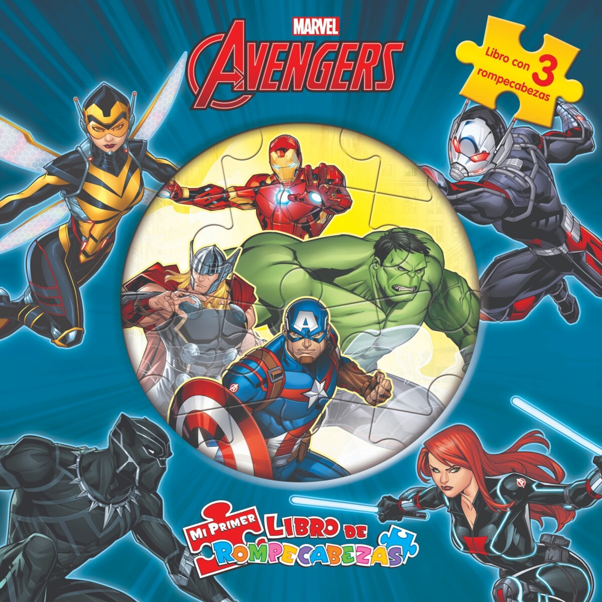 Libro Mi Primer Libro Rompecabezas Avengers - 001 
