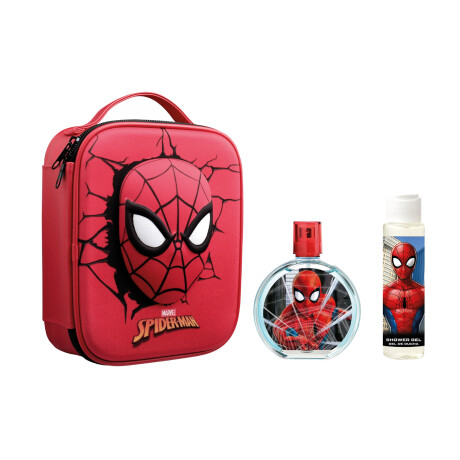 Set Spiderman Perfume EDT 100 ml + Gel Ducha 75 ml + Lunchera