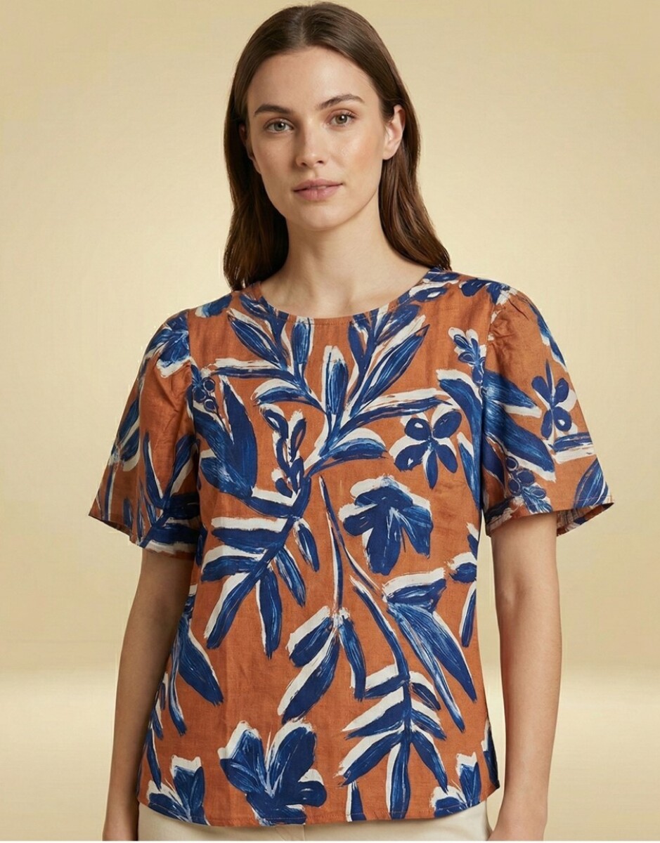 Blusa Estampada. 