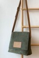 Cartera Felicia Gamuza Verde