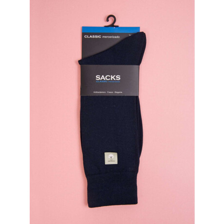 Medias mercerizadas Azul