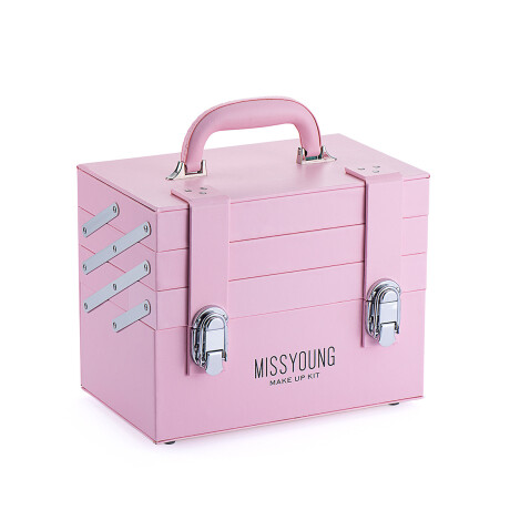 Petaca Maleta De Maquillaje Missyoung 94 Pzas Rosa