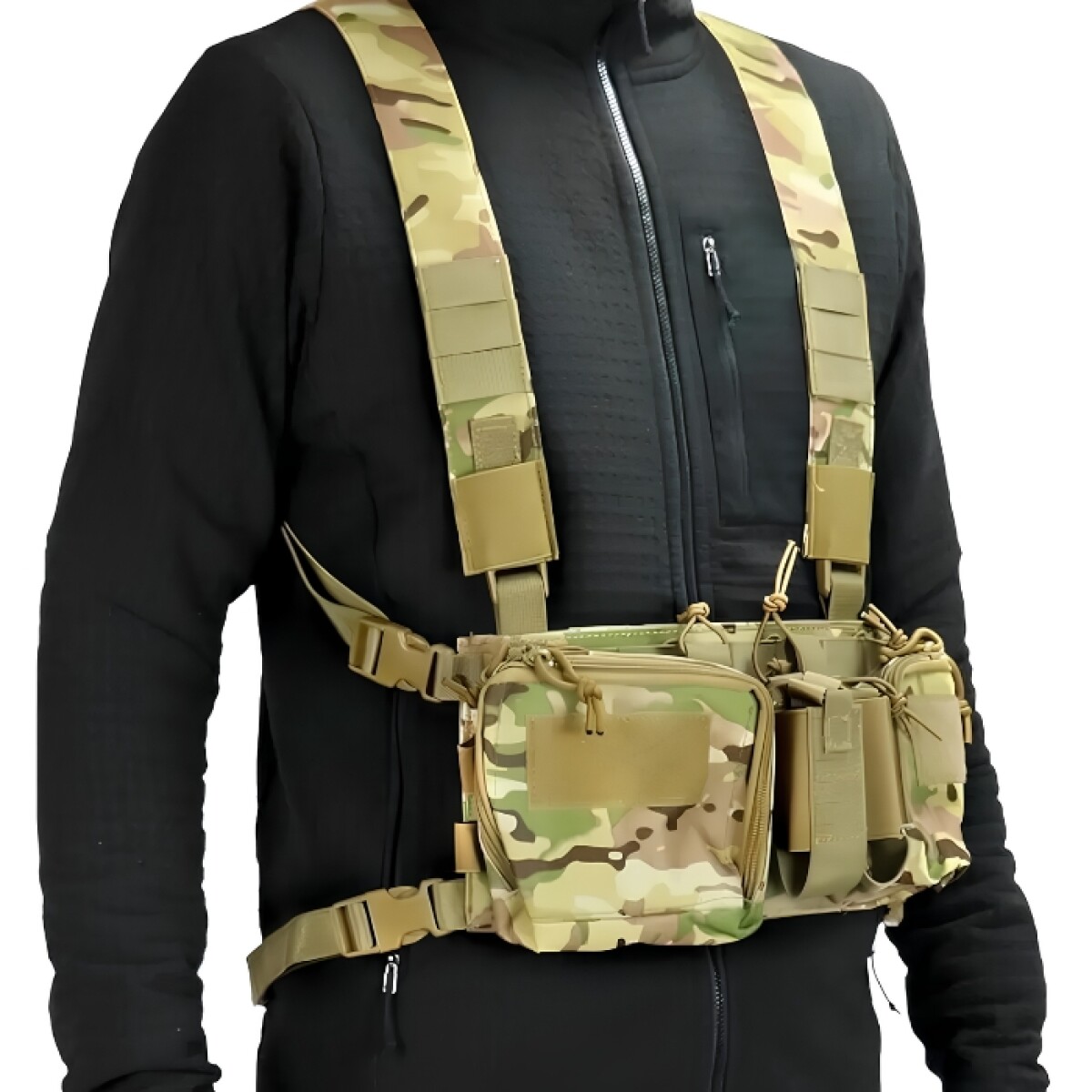 Chaleco Táctico Caza Airsoft Paintball Camuflado 