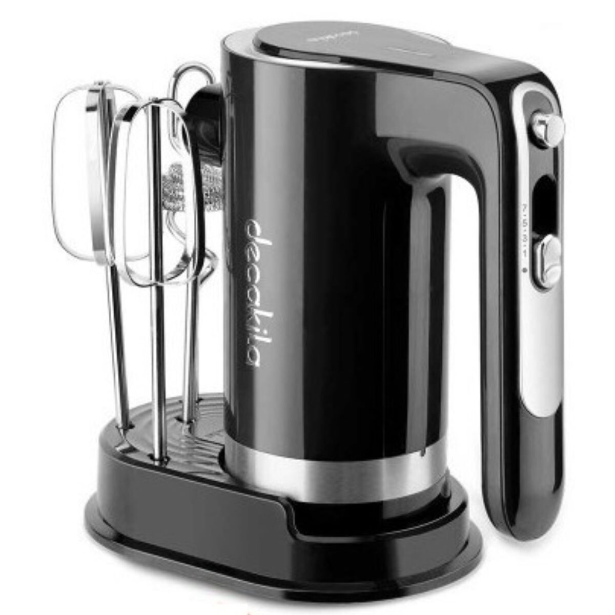 BATIDORA DE MANO INALAMBRICA A BATERIA DECAKILA KMMX006R NEGRA 