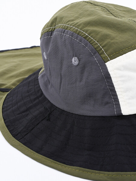 GORRO CON CUBRE NUCA VERDE