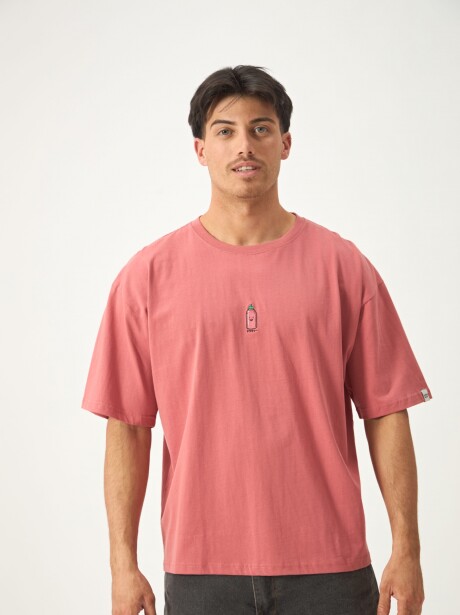 REMERA SALSA ROJO