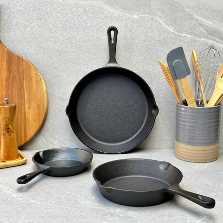 Sartén Parrillero de Hierro Fundido Ø25cm Sartén Parrillero de Hierro Fundido Ø25cm