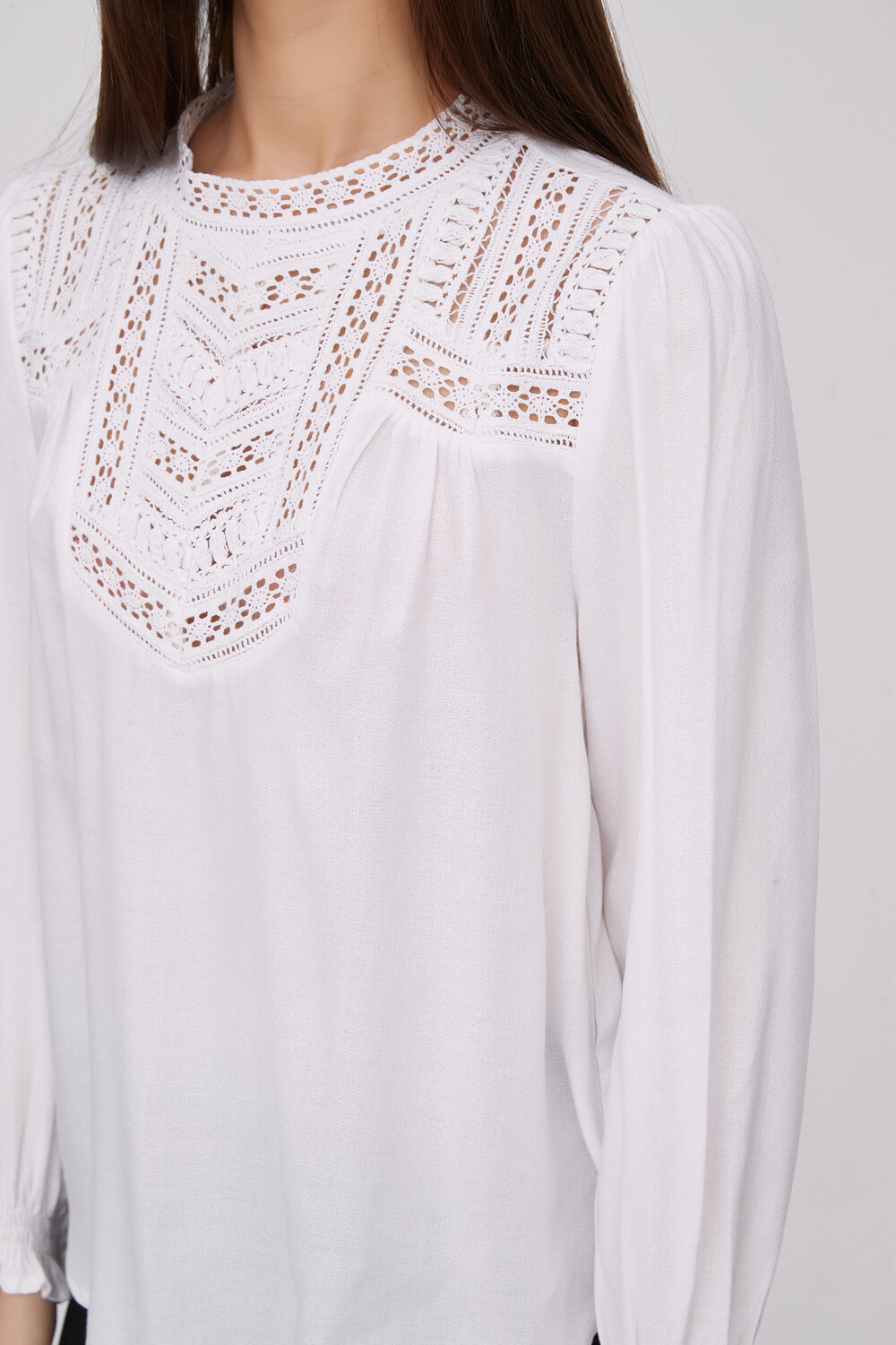 Blusa Anjelika Blanco