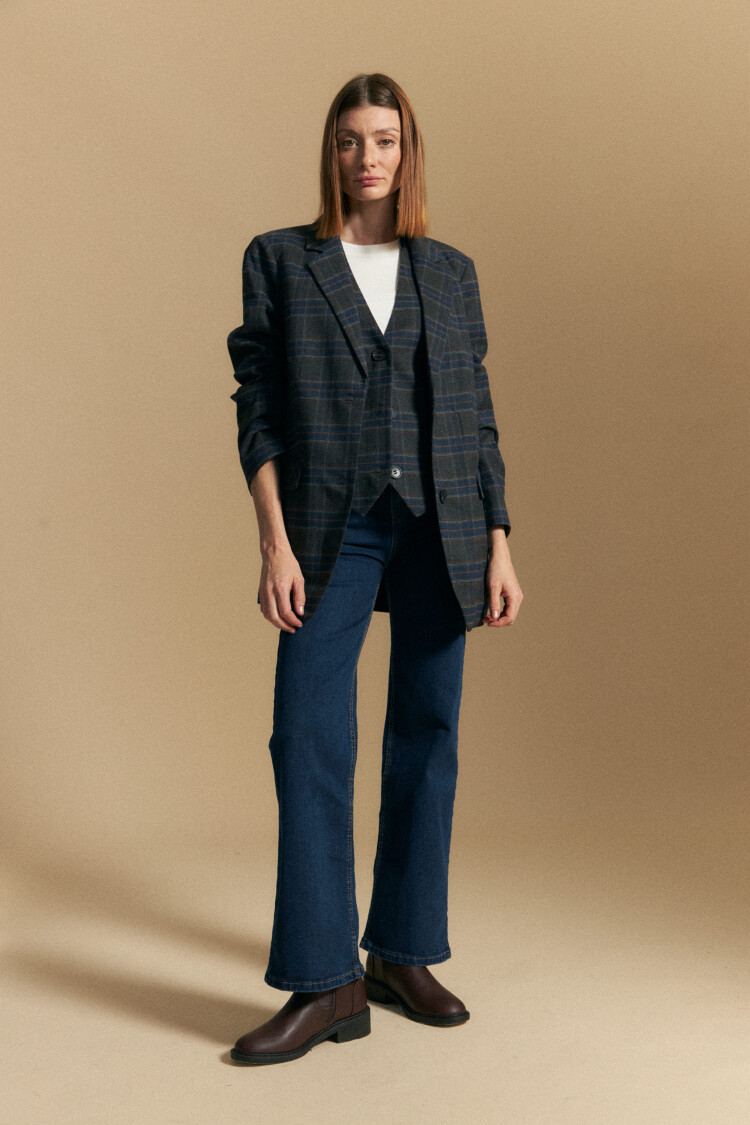 BLAZER JOEME Gris Oscuro