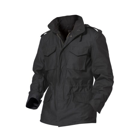 Campera M-65 con forro térmico Negro