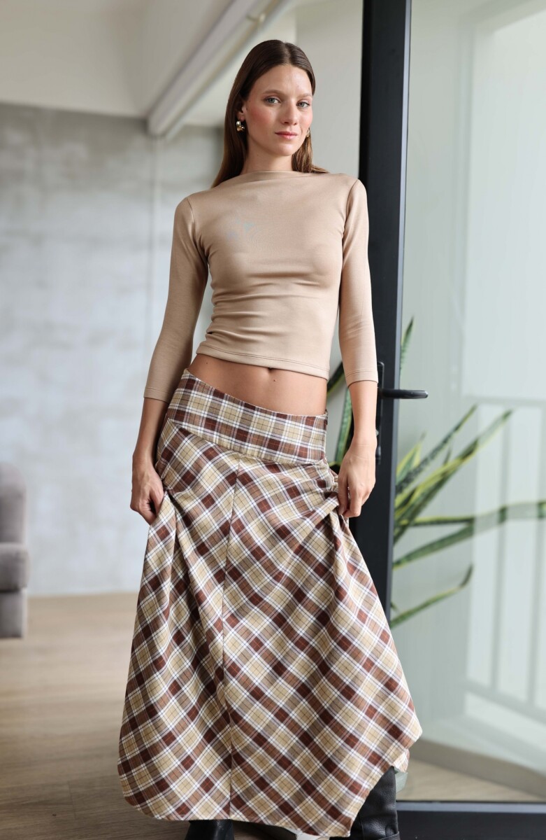 FALDA VIKTORIA NEW - CHOCOLATE 