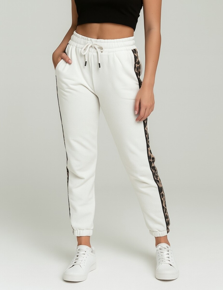 Pantalón Zebra - Blanco 