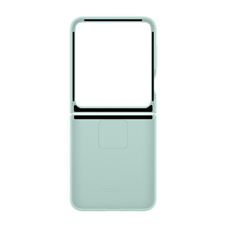 Funda Samsung Silicone Case con Anillo Original para Galaxy Z Flip6 EF-PF741 Green