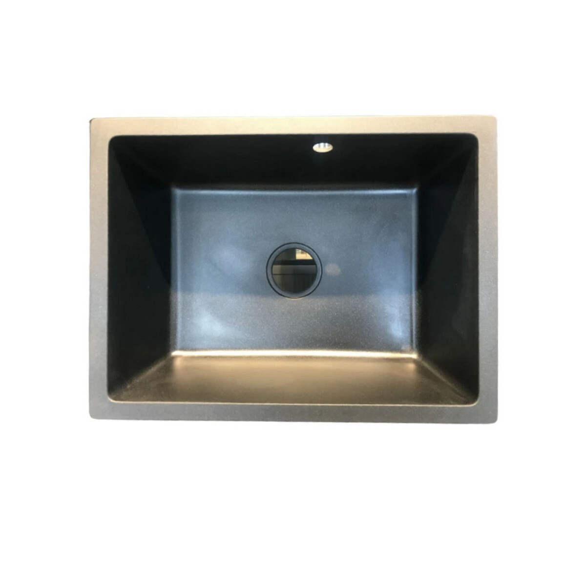 Pileta simple Composite negra 60 x 45 