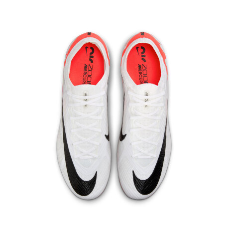 Championes Nike Mercurial Vapor 15 Elite Fg White & Red