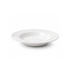 Plato hondo cerámica blanca 23 cms Plato hondo cerámica blanca 23 cms