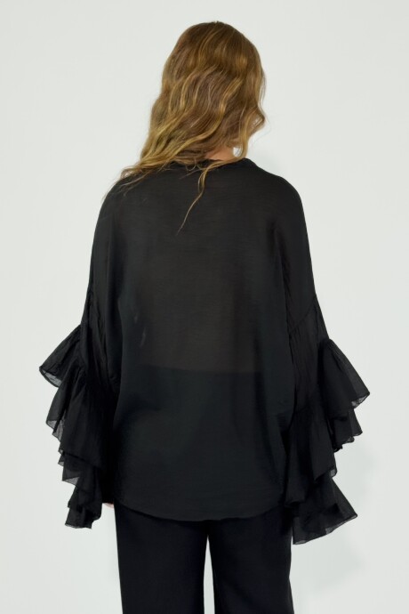 CAMISA AMALFI Negro
