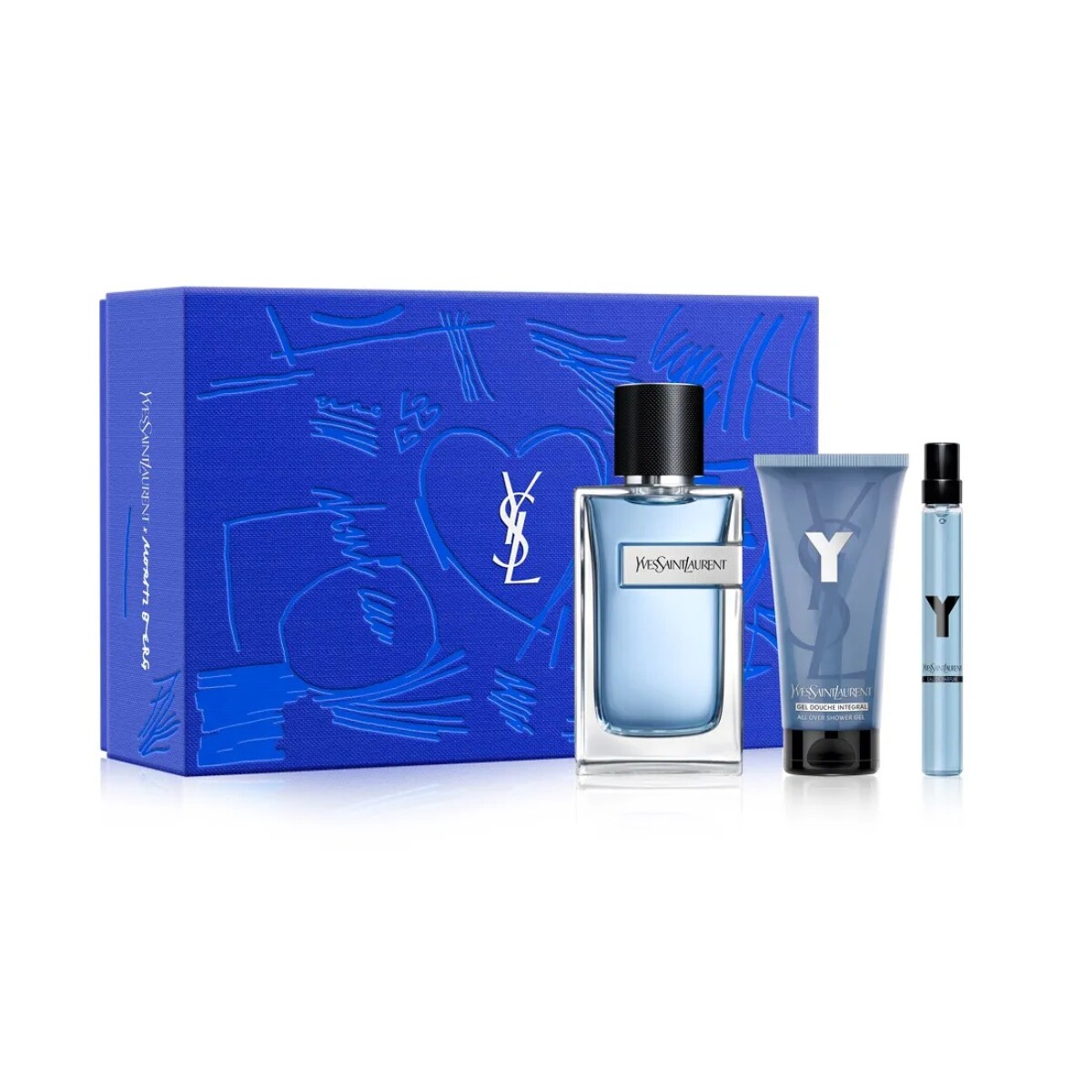 Cofre Ysl Y Edt 100ml+Edp10ml+Sg50ml S24 