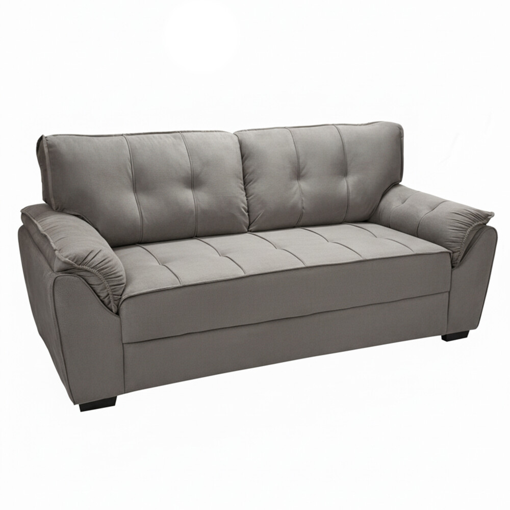 Juego De Living Sillones Sofá 2 Y 3 Cuerpos - Montana Gris