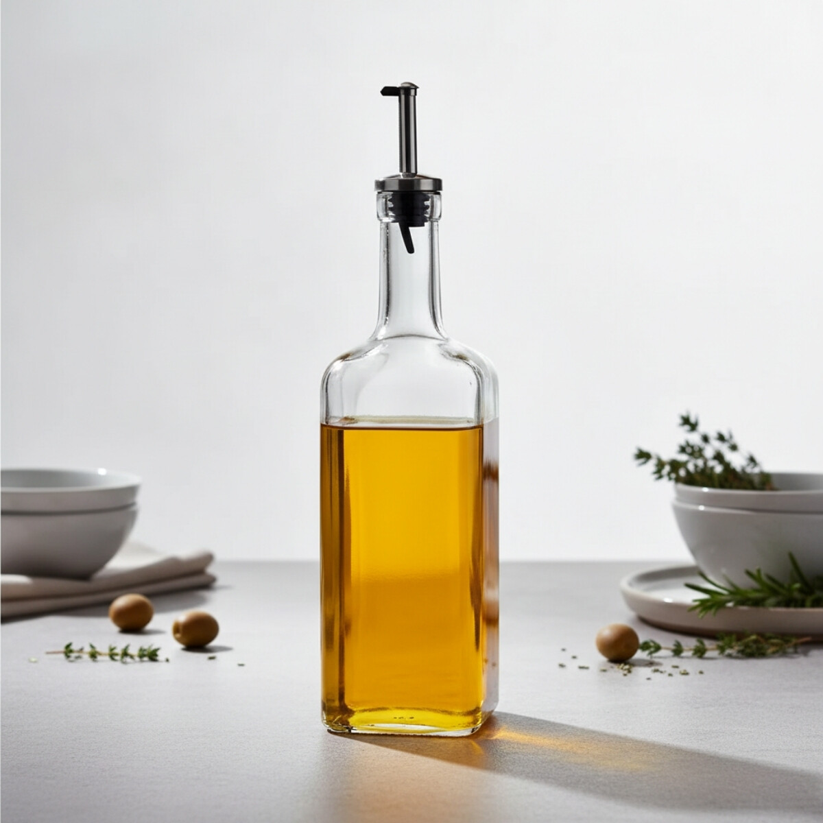 Aceitero 500c cc Homemade Pasabahce - TRANSPARENTE 