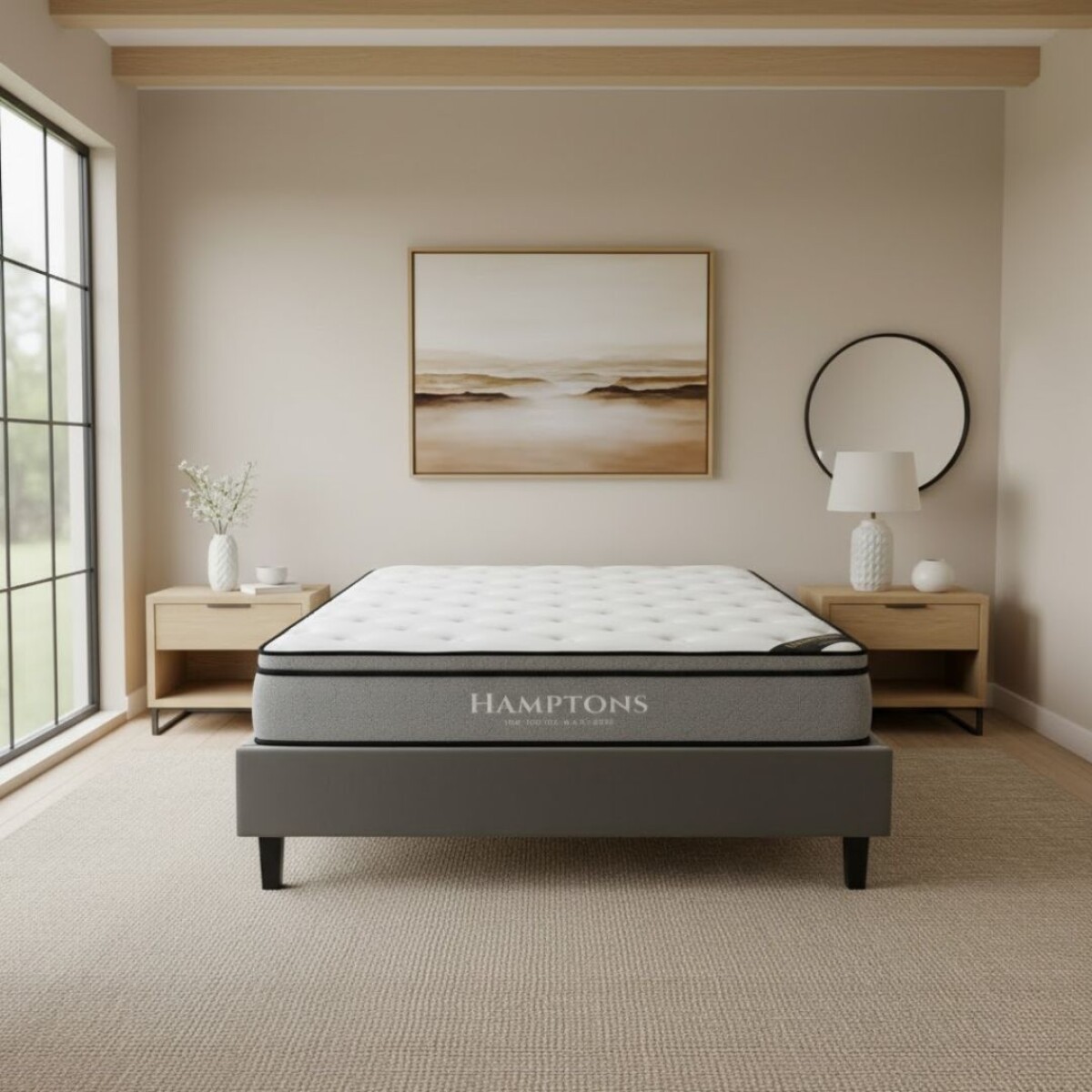 Sommier 2 Plazas Hamptons Ruthenium 
