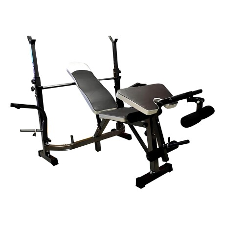 Banco Pecho + Scott + Barra 180cm + 2 Mancuernas + 40kgs Banco Pecho + Scott + Barra 180cm + 2 Mancuernas + 40kgs