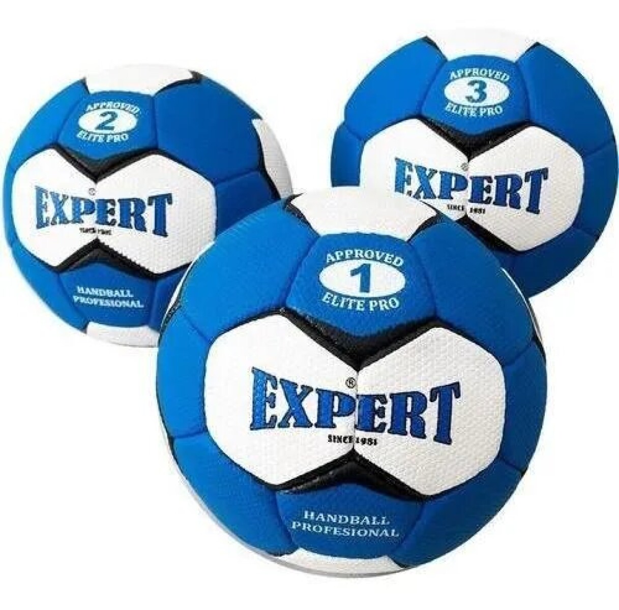 Pelota Handball Profesional Nº1 Nº2 Y Nº3 Cosida Mano - N1 