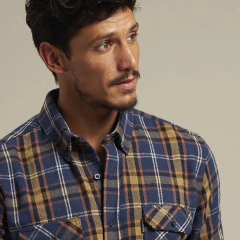 Camisa a Cuadros Polanco Azul