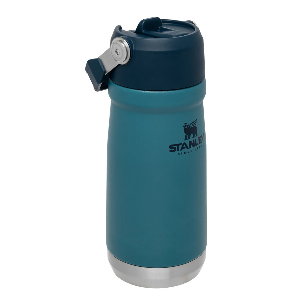 Caramañola Stanley The Iceflow Flip Straw Water Bottle - AZUL 