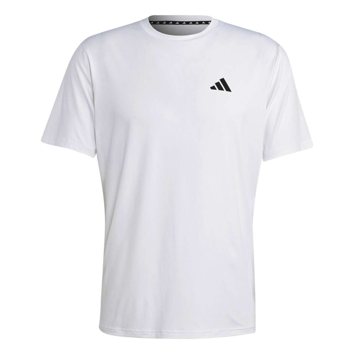 Remera Essentials Stretch de Hombre - Blanco 