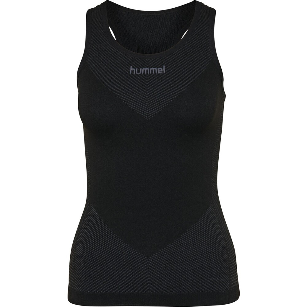 MUSCULOSA TÉRMICA FIRST SEAMLESS TANK TOP NEGRA
