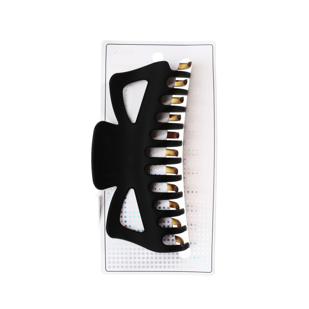 Pinza de cabello 13cm - negro 