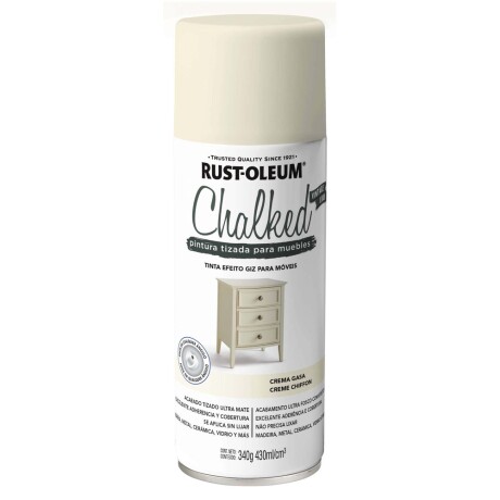 Chalked Pintura Tizada en Aerosol 340gr Crema Gasa
