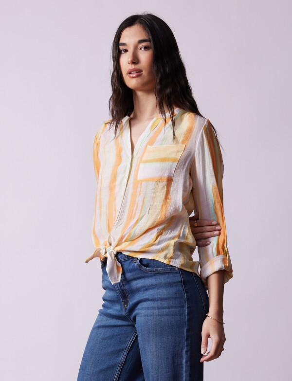 Blusa Spring MULTI/ANARANJADO